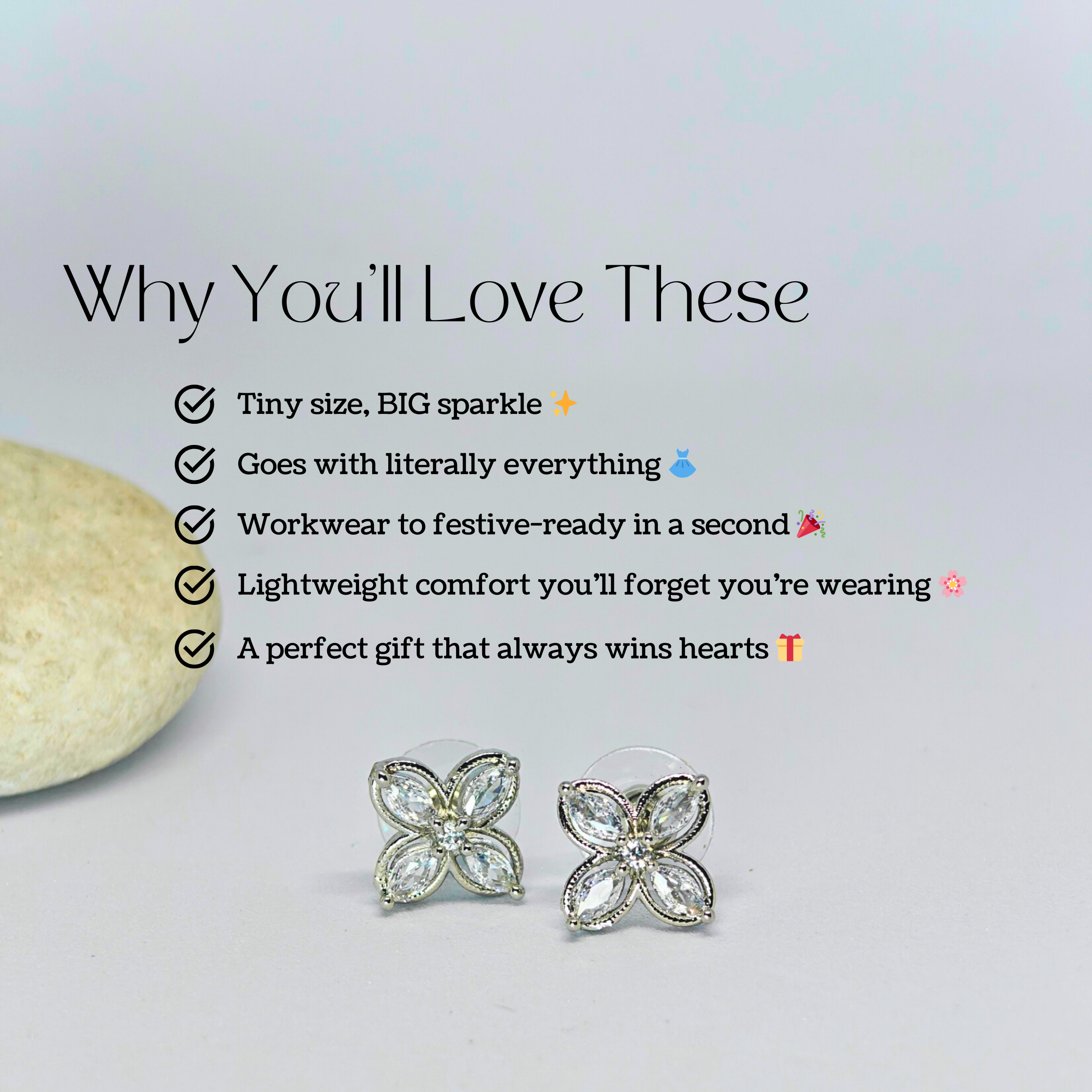 Twinkle Bloom AD Studs