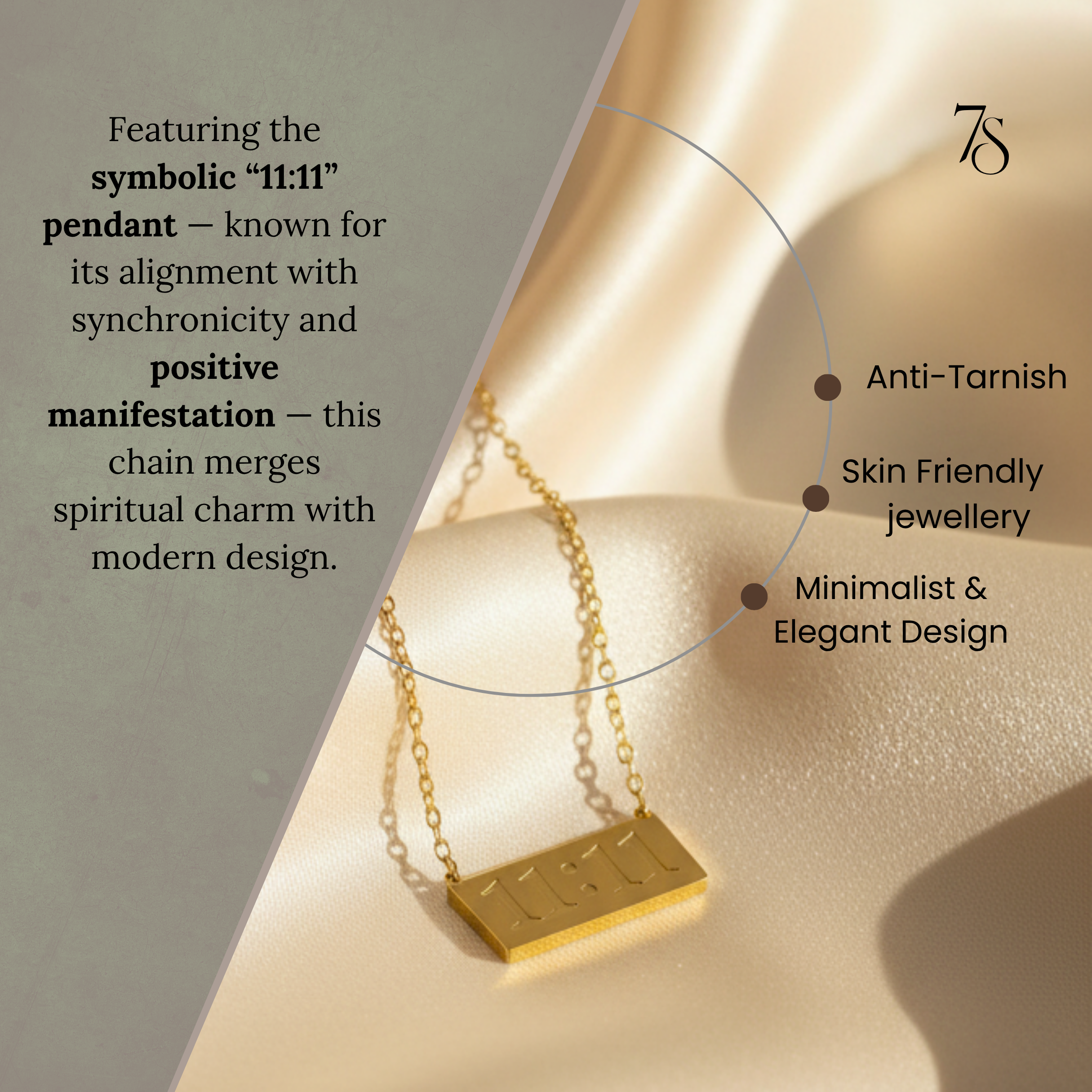 11:11 Pendant Necklace