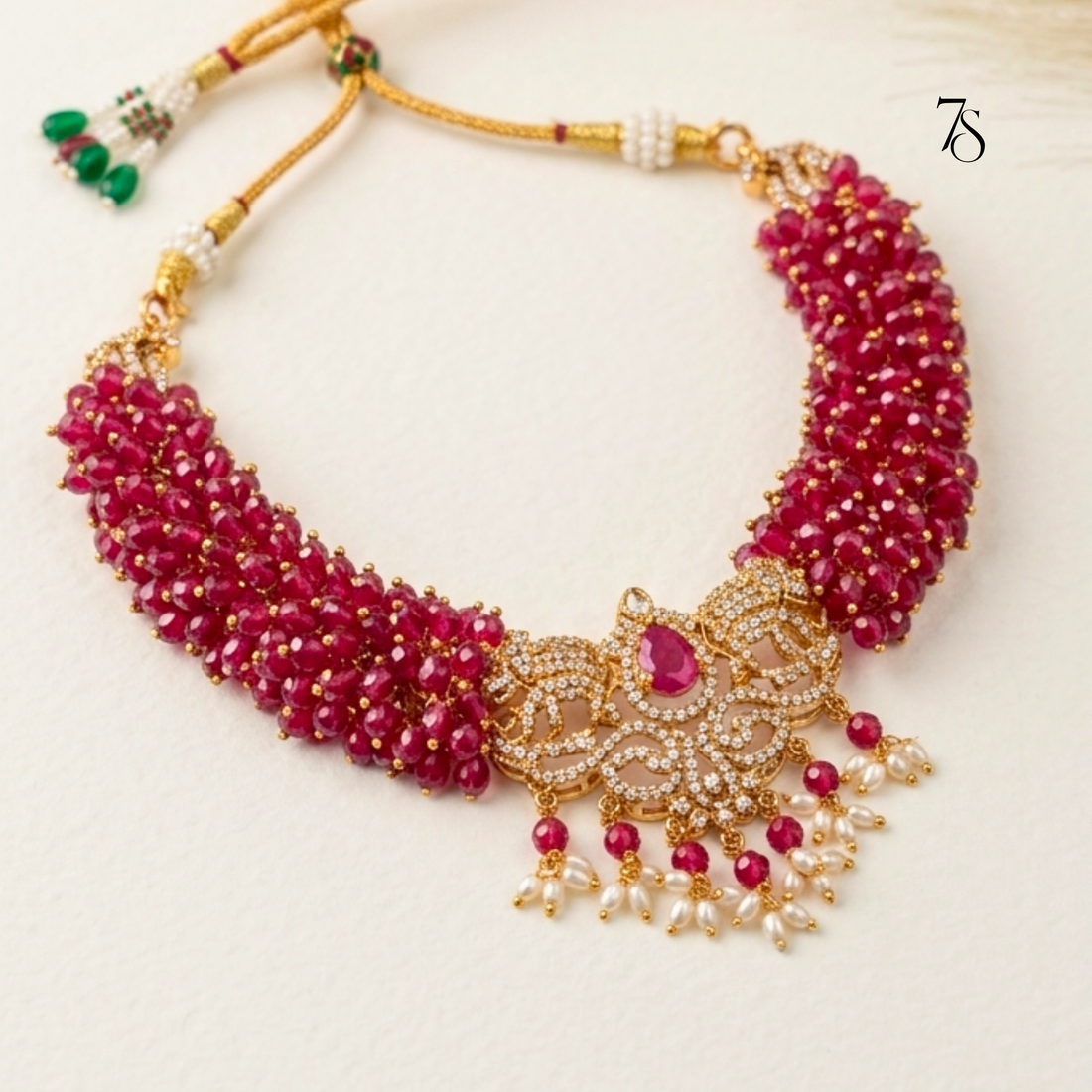 Gulaabi - Bead Necklace