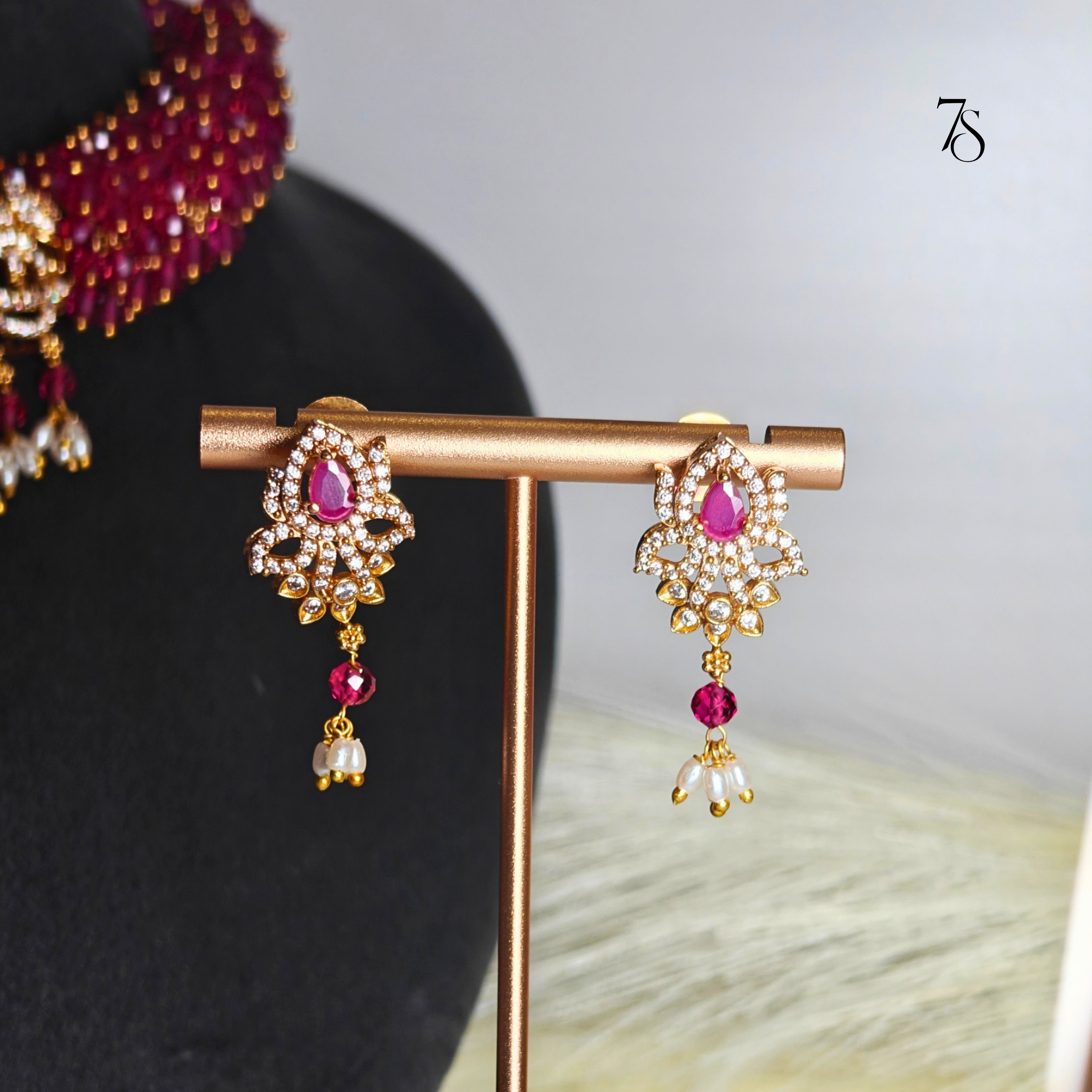 Gulaabi - Bead Necklace