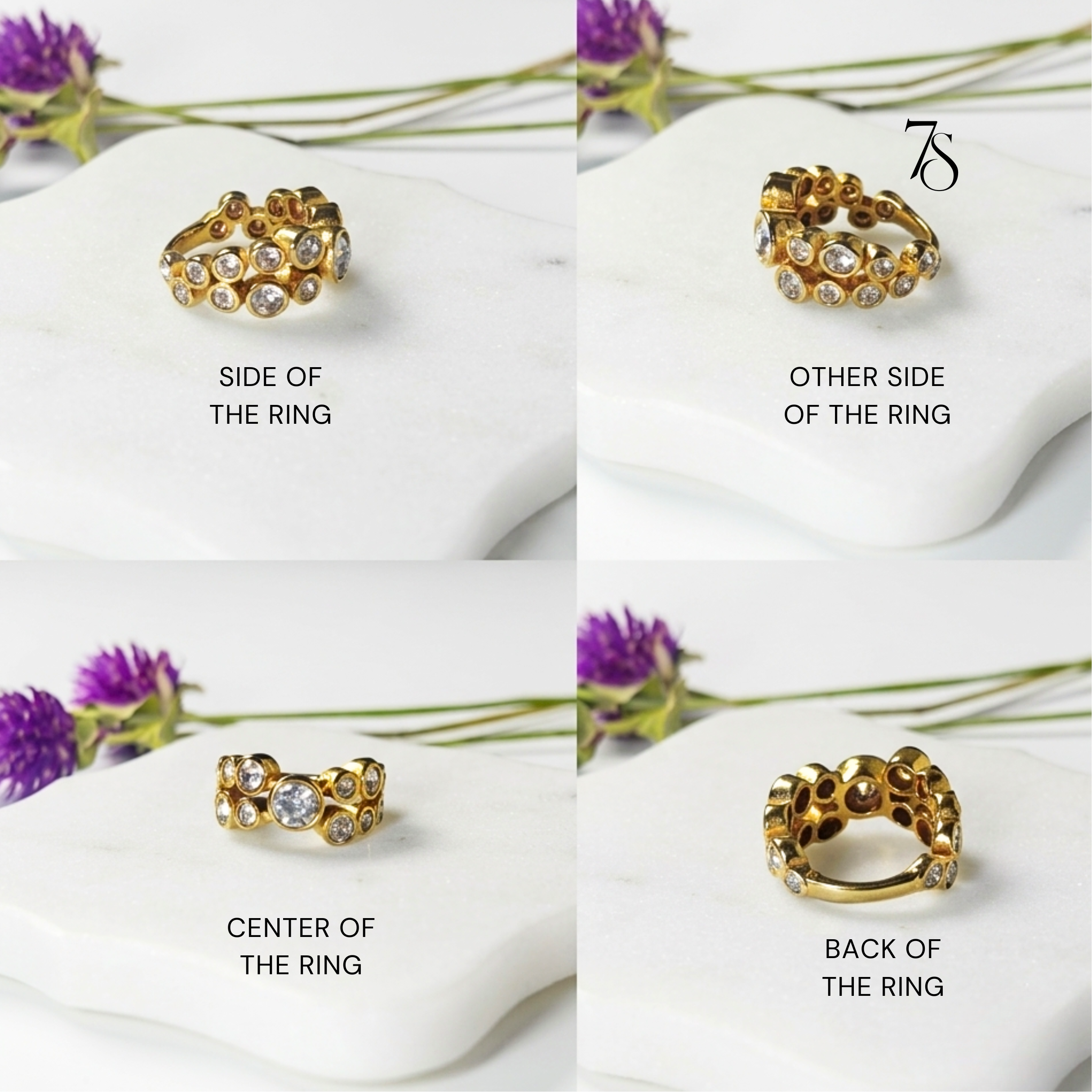 Bubble Eternity Ring