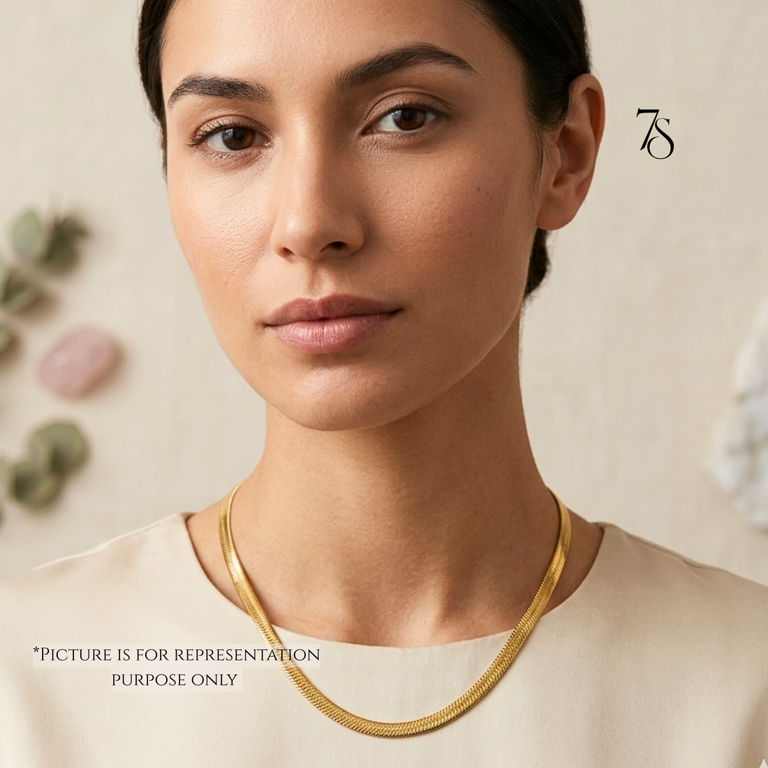 Sleek Snake Chain Necklace
