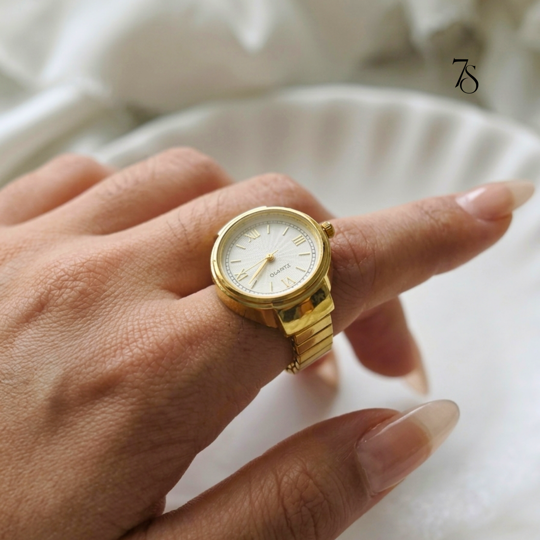 TinyTick : Analog Watch Ring for Women