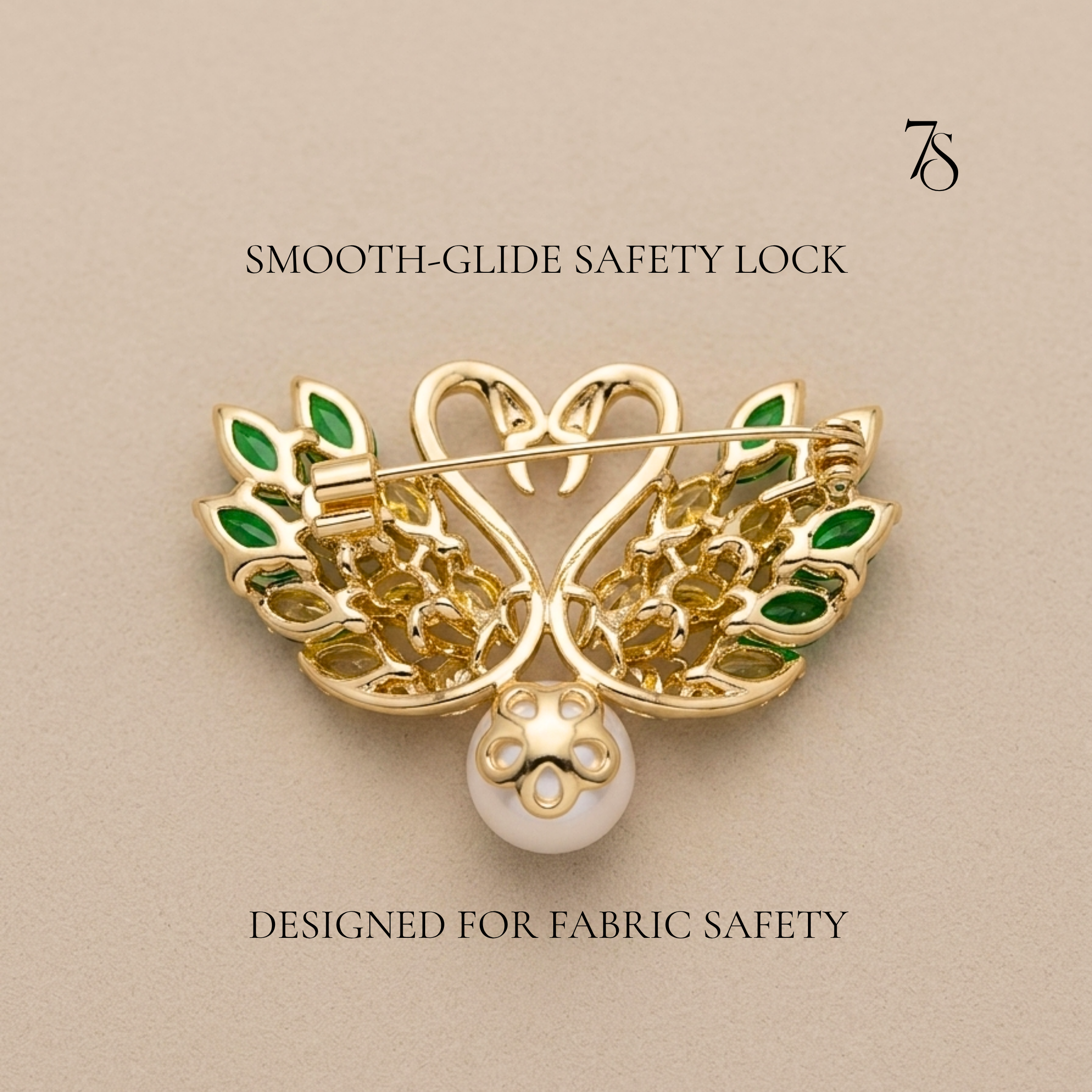 Swan Brooch