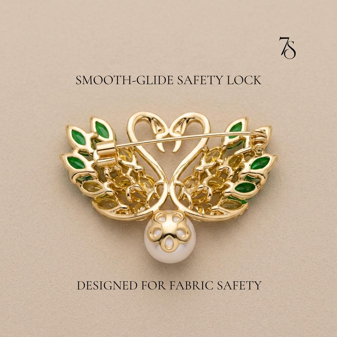 Swan Brooch