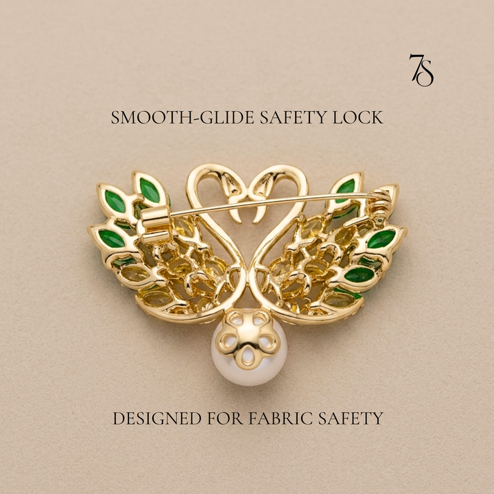 Swan Brooch