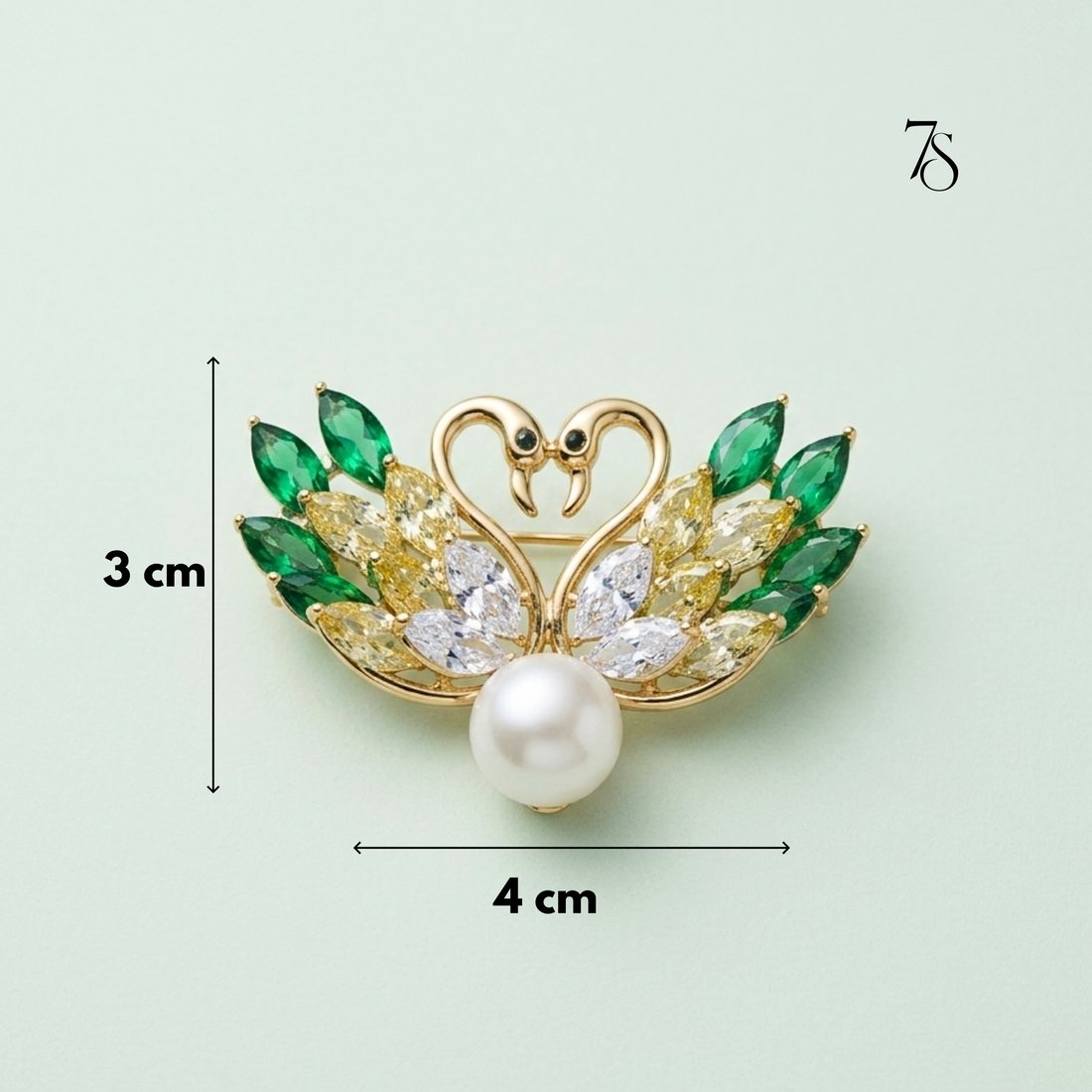 Swan Brooch