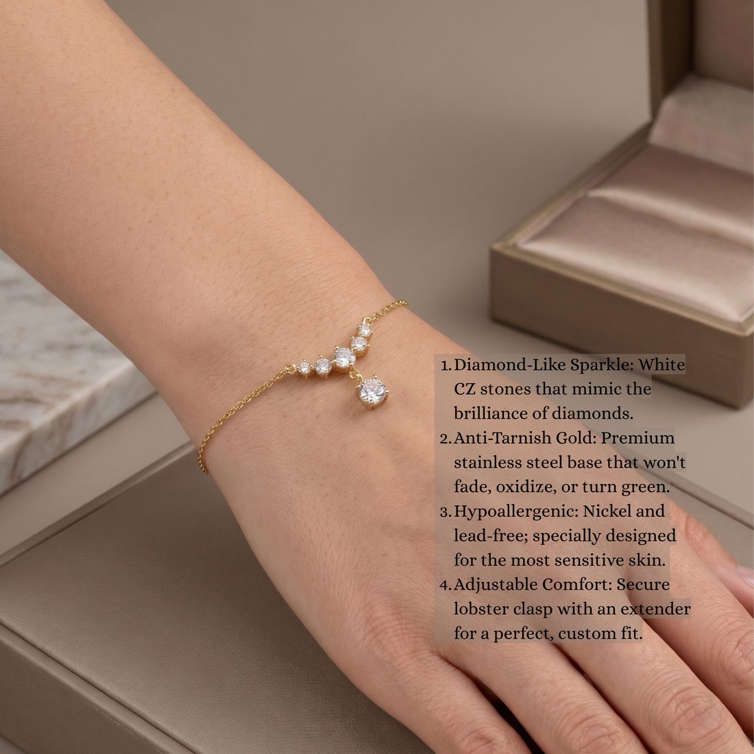 Sparkling CZ Bracelets