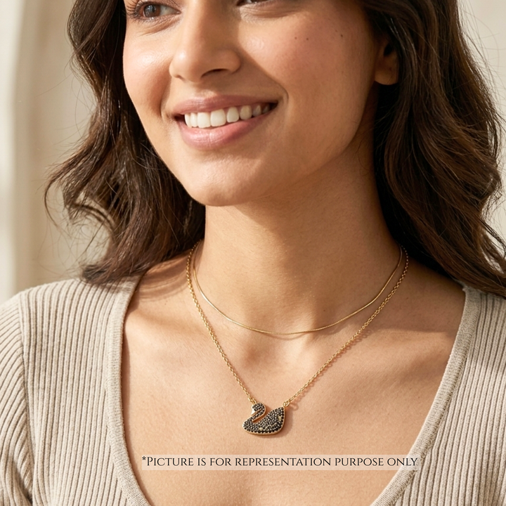 Black Swan Pendant Neckchain