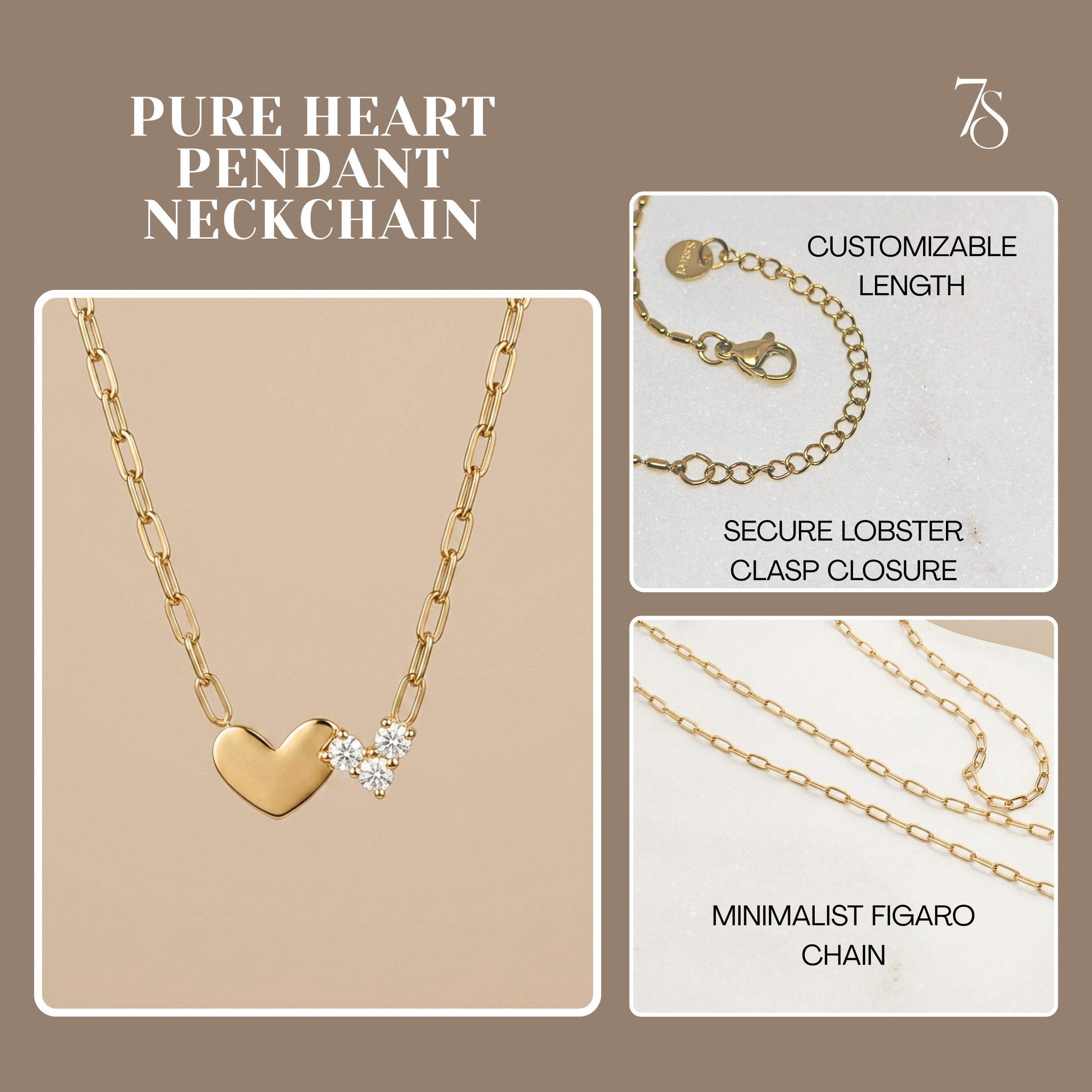 Pure Heart Pendant Neckchain