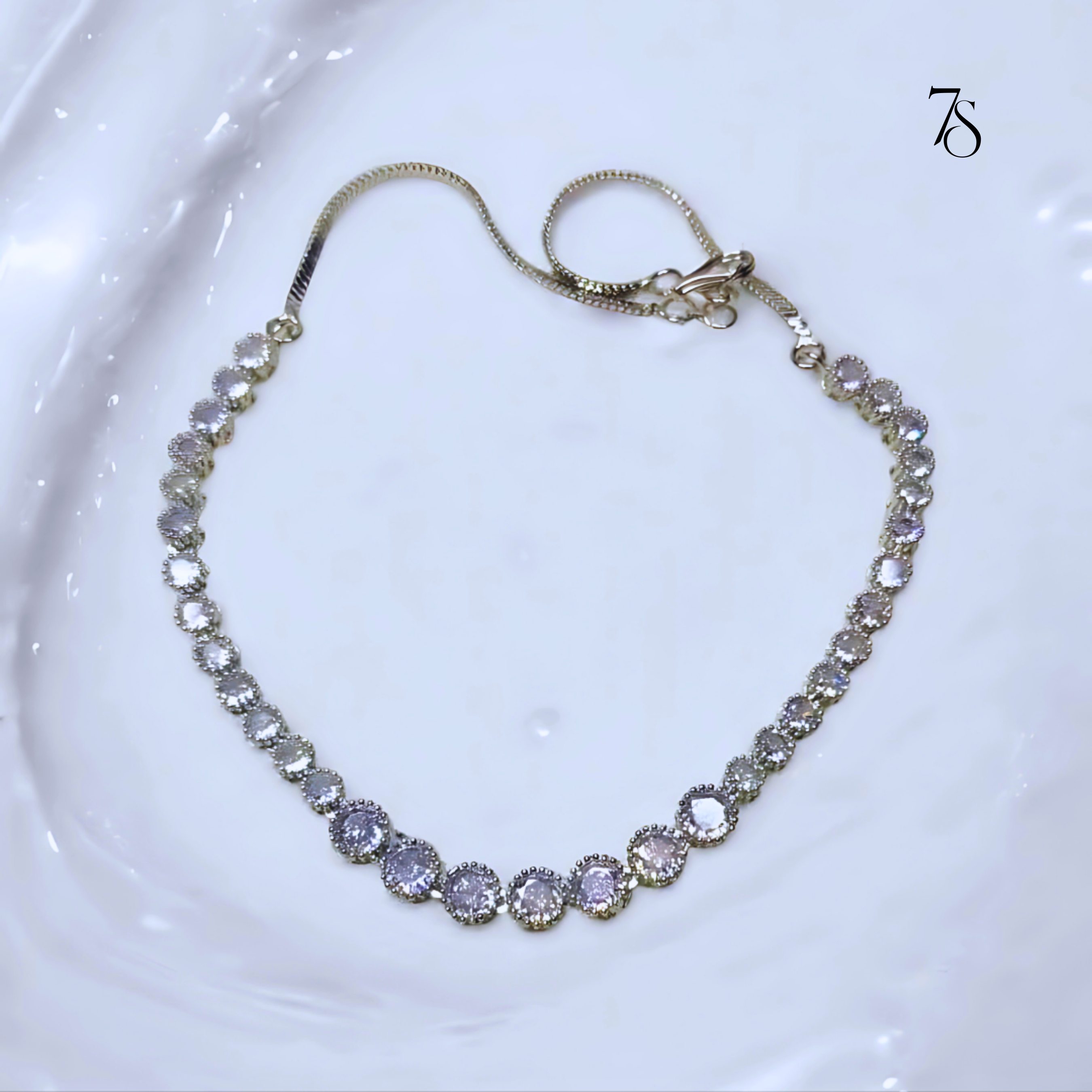 Luminous Dew AD Necklace Set