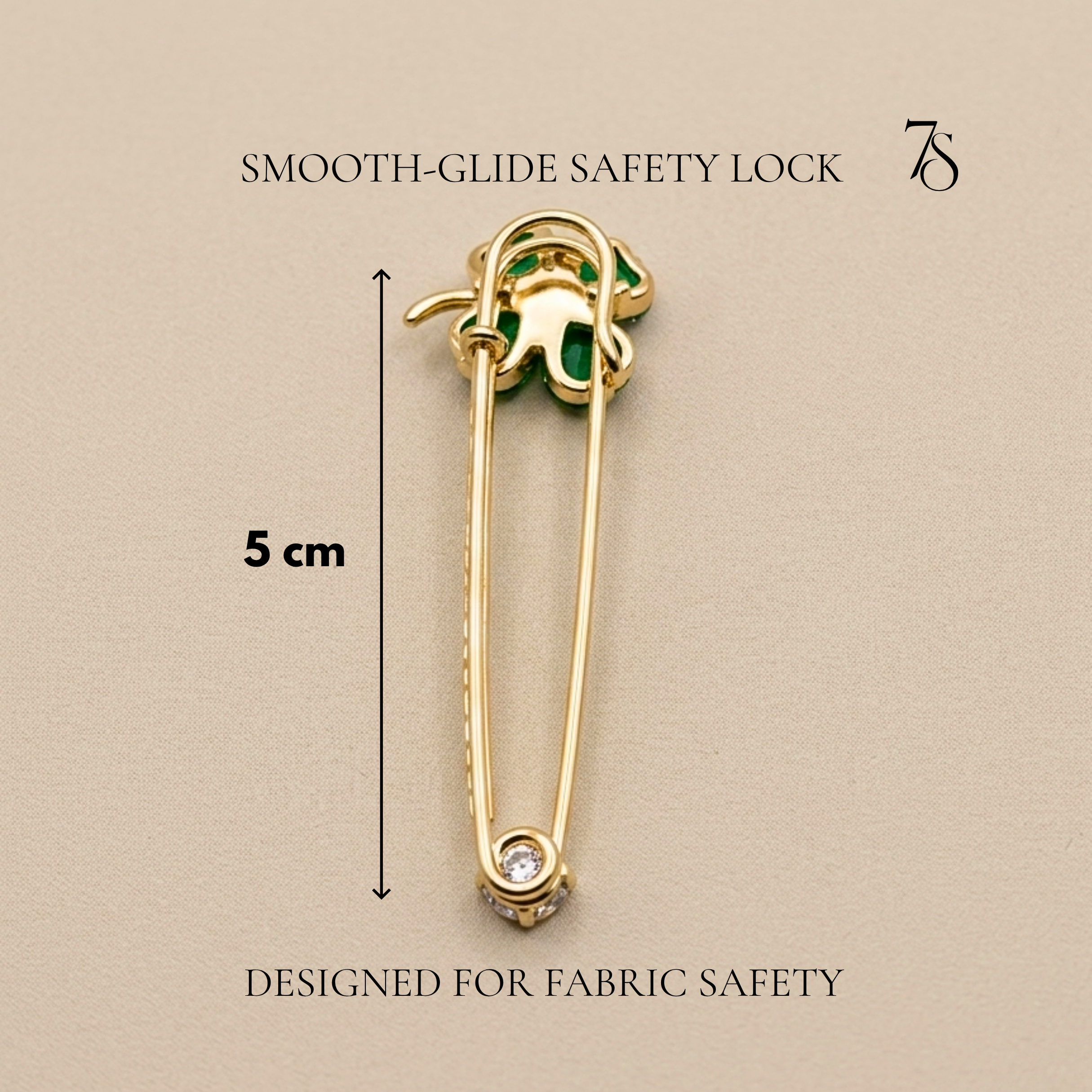 Safety Pin Brooch/Style Pin