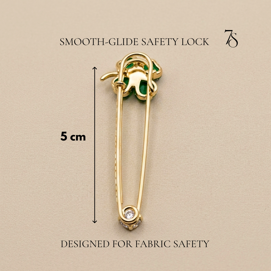 Safety Pin Brooch/Style Pin
