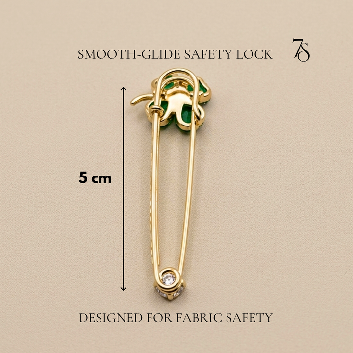 Safety Pin Brooch/Style Pin