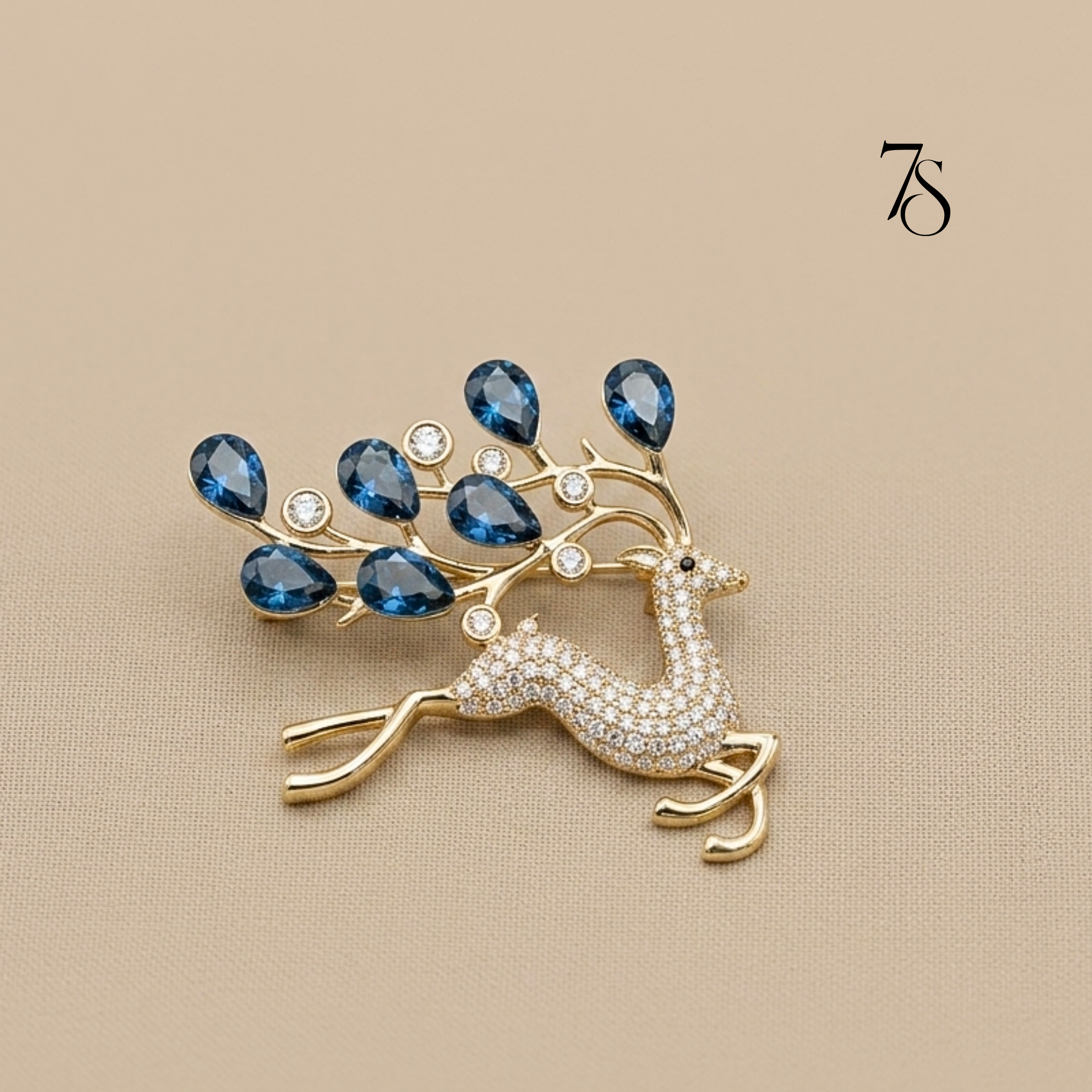 The Enchanted Deer Pin
