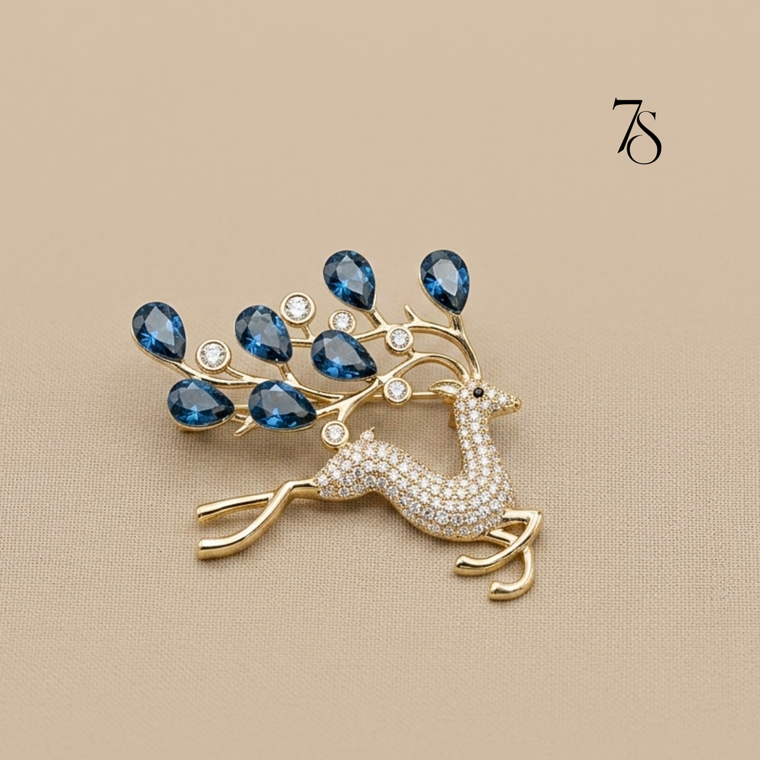 The Enchanted Deer Pin