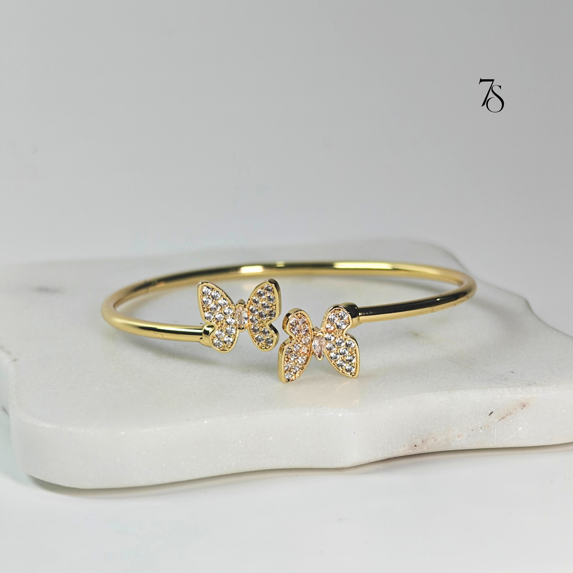 Butterfly Bracelet Stack (Set of 2)