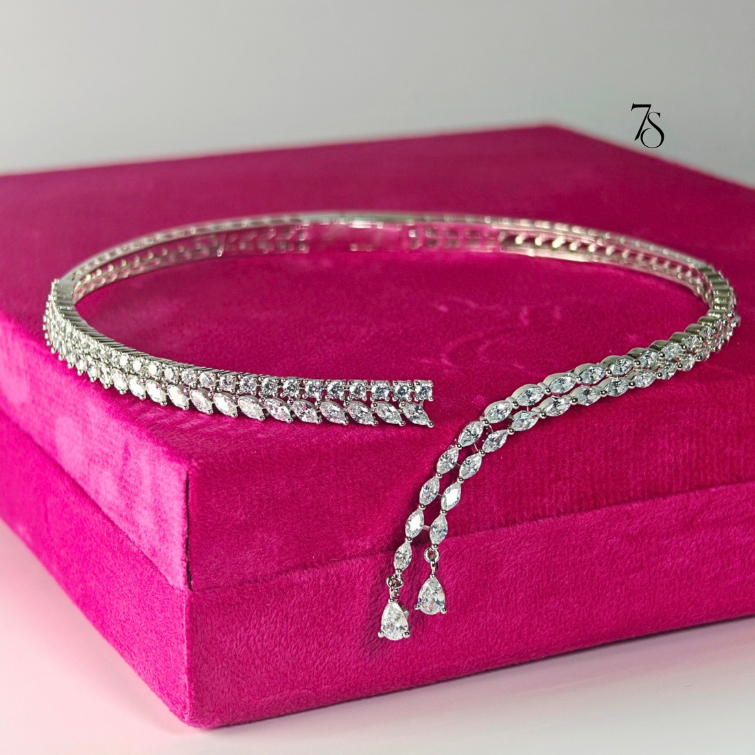 Flora - CZ Hasli Necklace Set