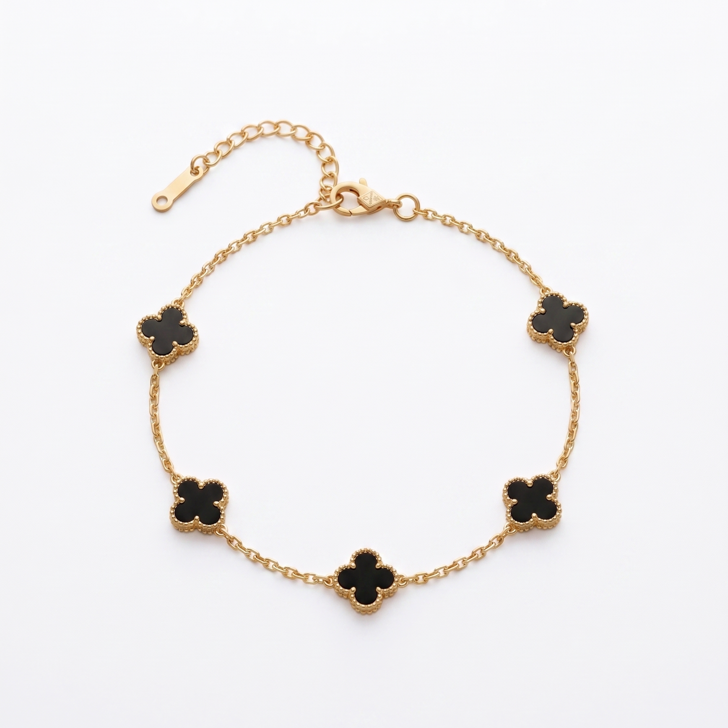 Reversible Clover Charm Bracelet