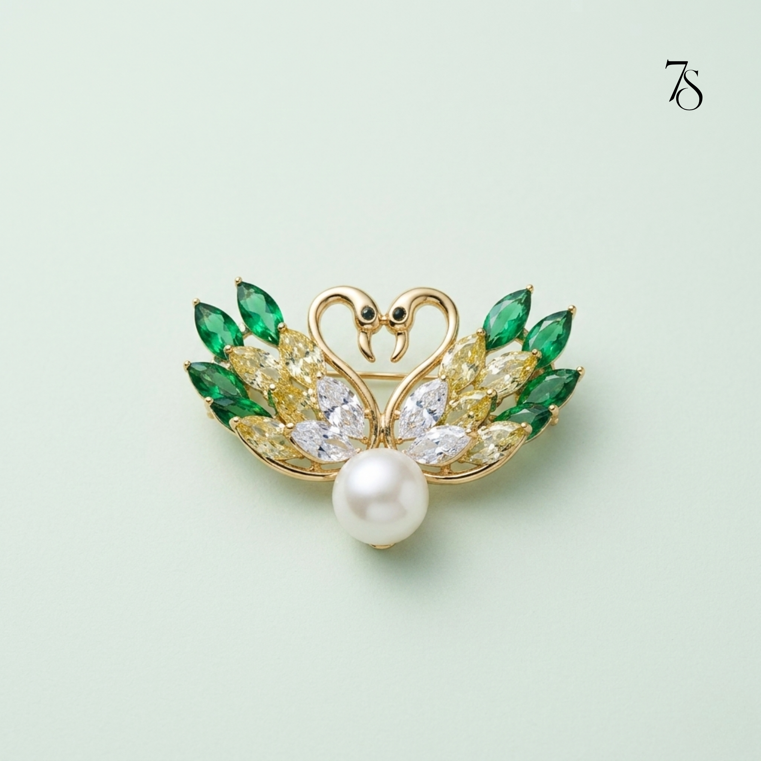 Swan Brooch