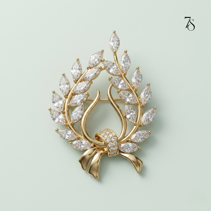 Ribbon-Bow Brooch