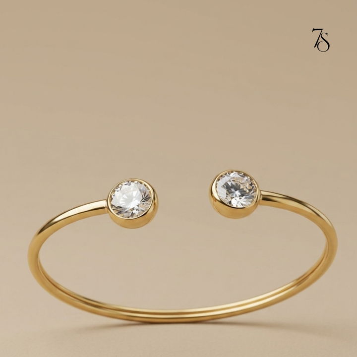 Dual-Stone Open Cuff