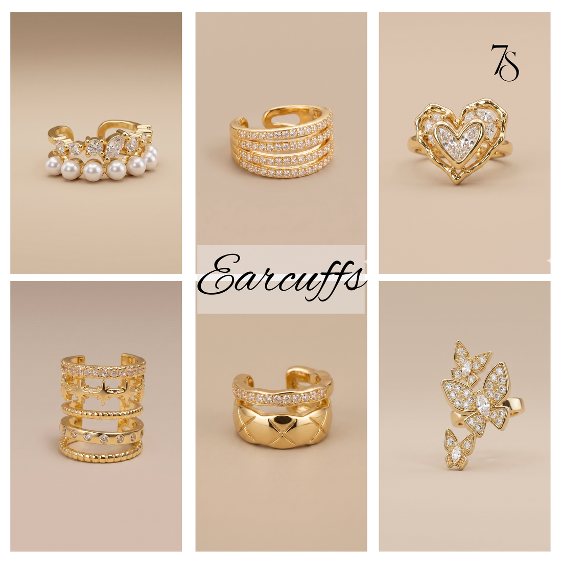 Ever-Glow No-Piercing Ear Cuffs