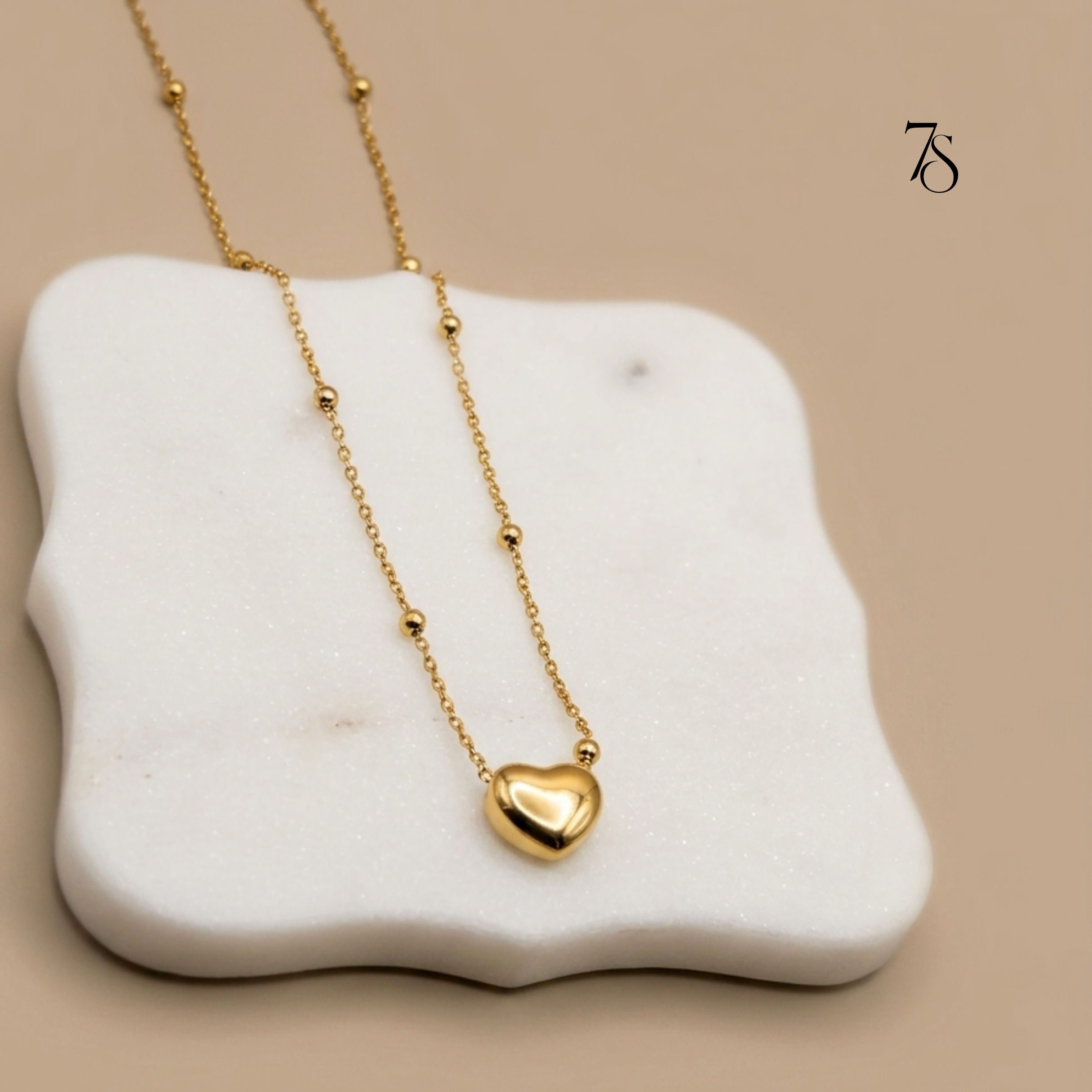 EverGold Anti-Tarnish Heart Pendant