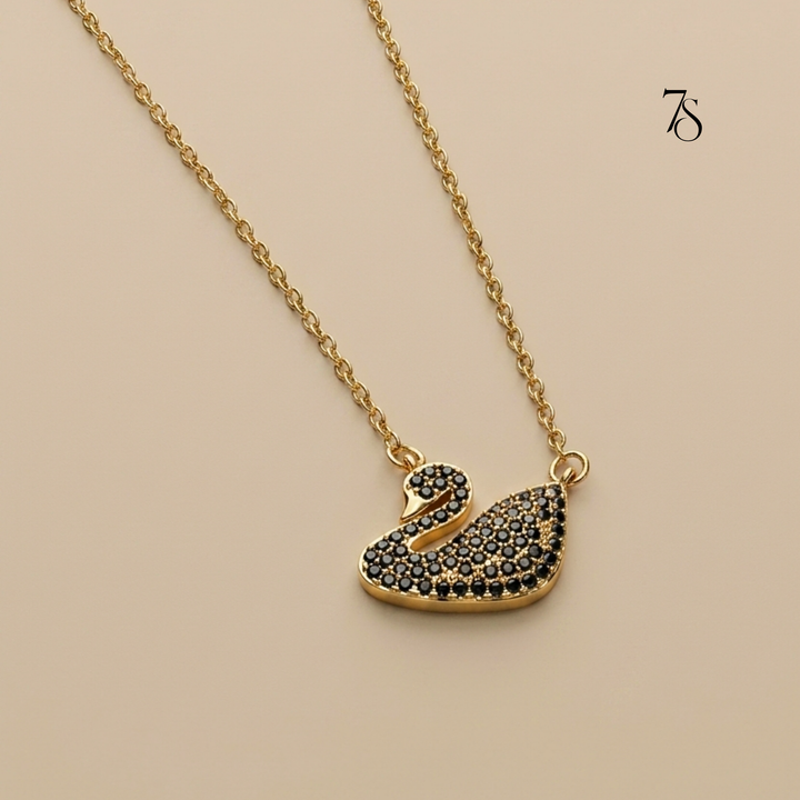 Black Swan Pendant Neckchain