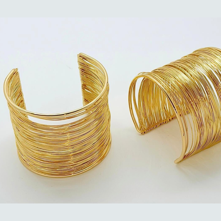 Classic Gold Hand Cuff Bracelet