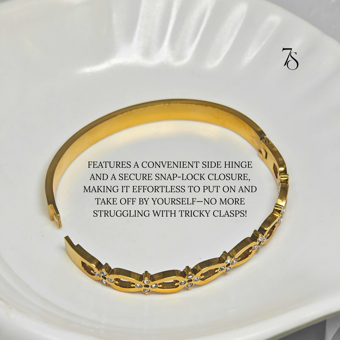 The Aura Snap Bangle