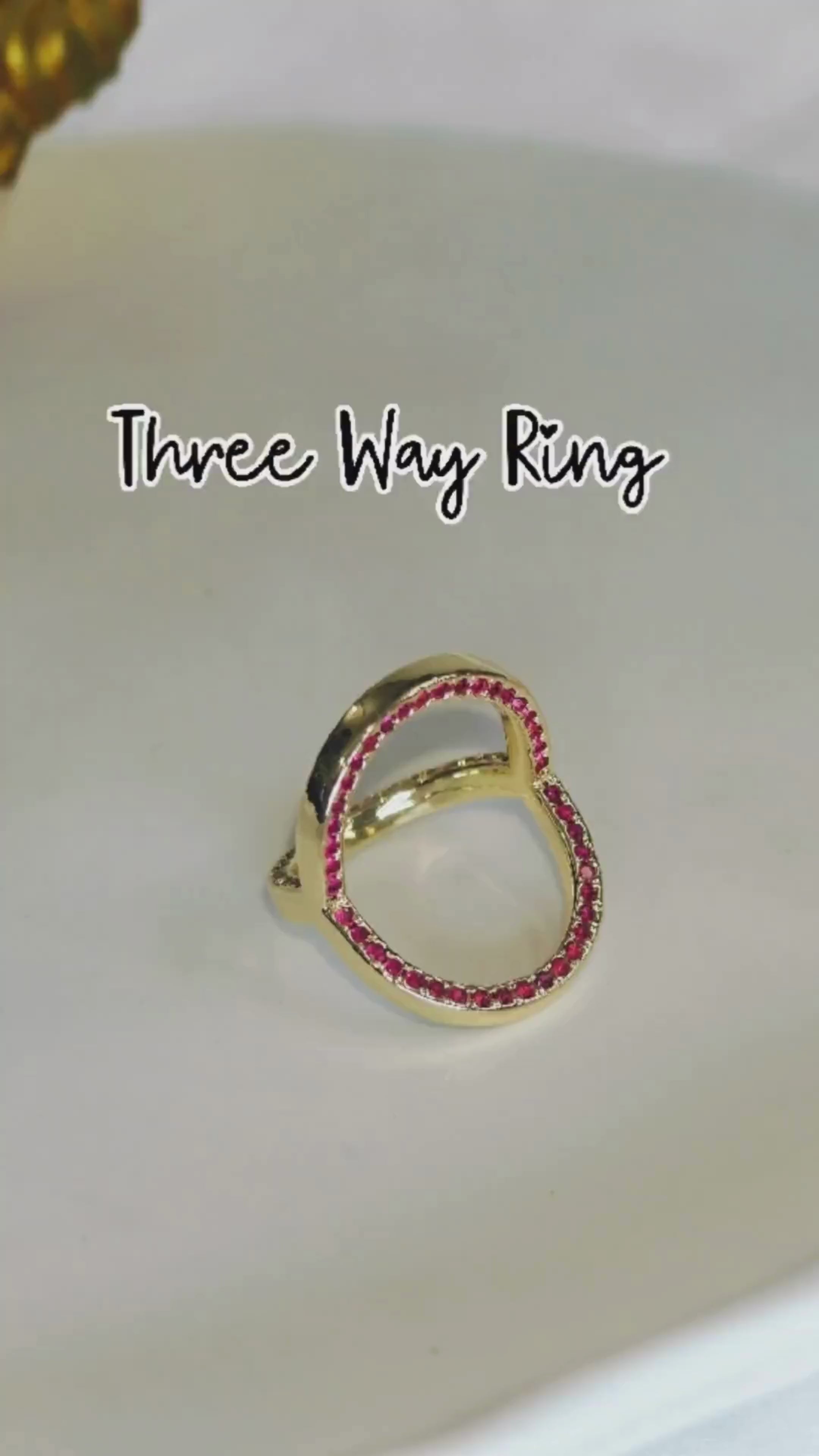 Three Way Ring